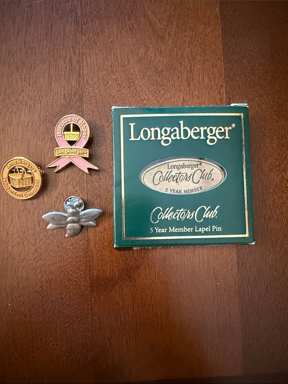 Longaberger Collection of Pins
